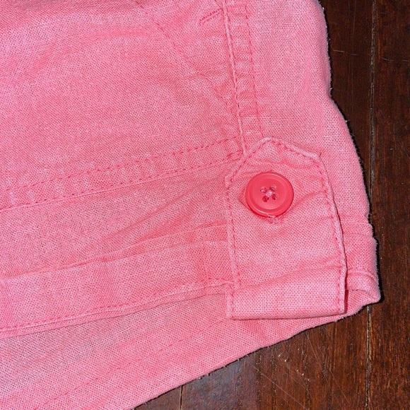 Women's Gap Aubrey Linen And Cotton Shorts Size 12 - Picture 9 of 16